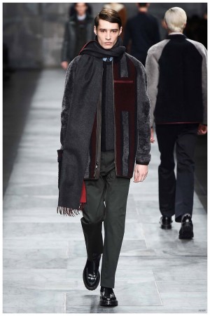 Fendi Fall/Winter 2015 Menswear Collection: Shearling Styles Revisited ...