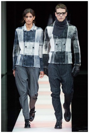 Giorgio Armani Menswear Fall Winter 2015 Collection Milan Fashion Week 003