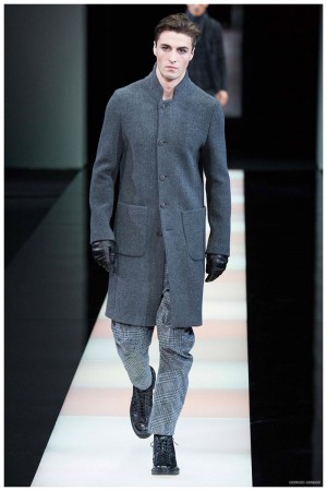 Giorgio Armani Menswear Fall Winter 2015 Collection Milan Fashion Week 007