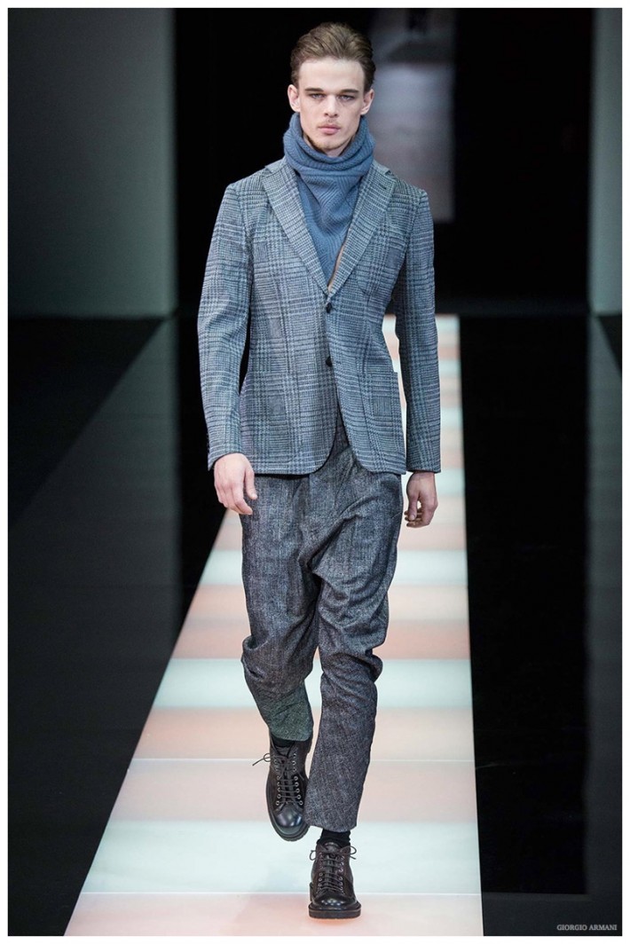 Giorgio Armani Looks East for Fall/Winter 2015 Menswear Collection ...