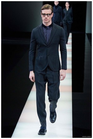 Giorgio Armani Menswear Fall Winter 2015 Collection Milan Fashion Week 044