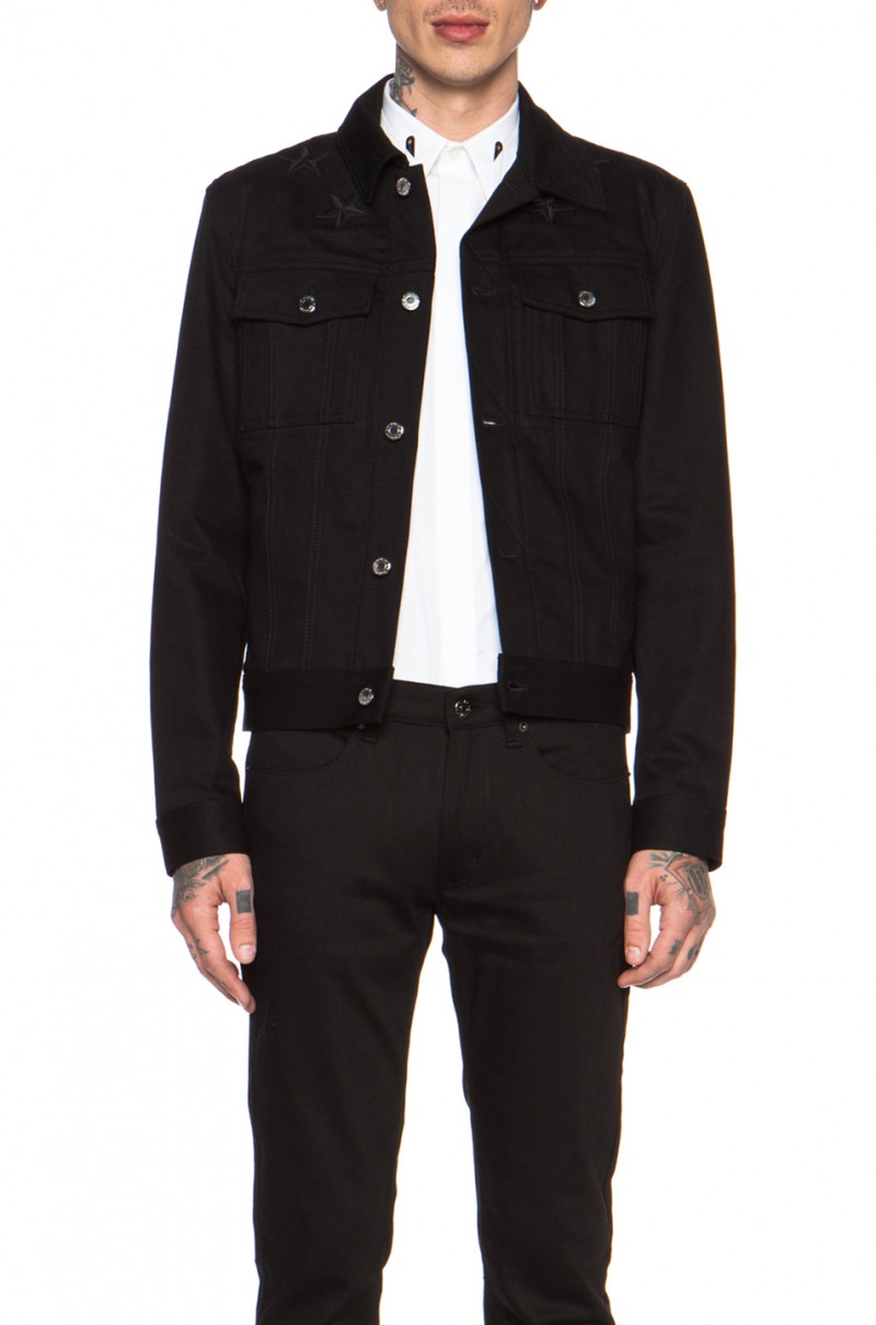 Givenchy-Black-Denim-Jacket