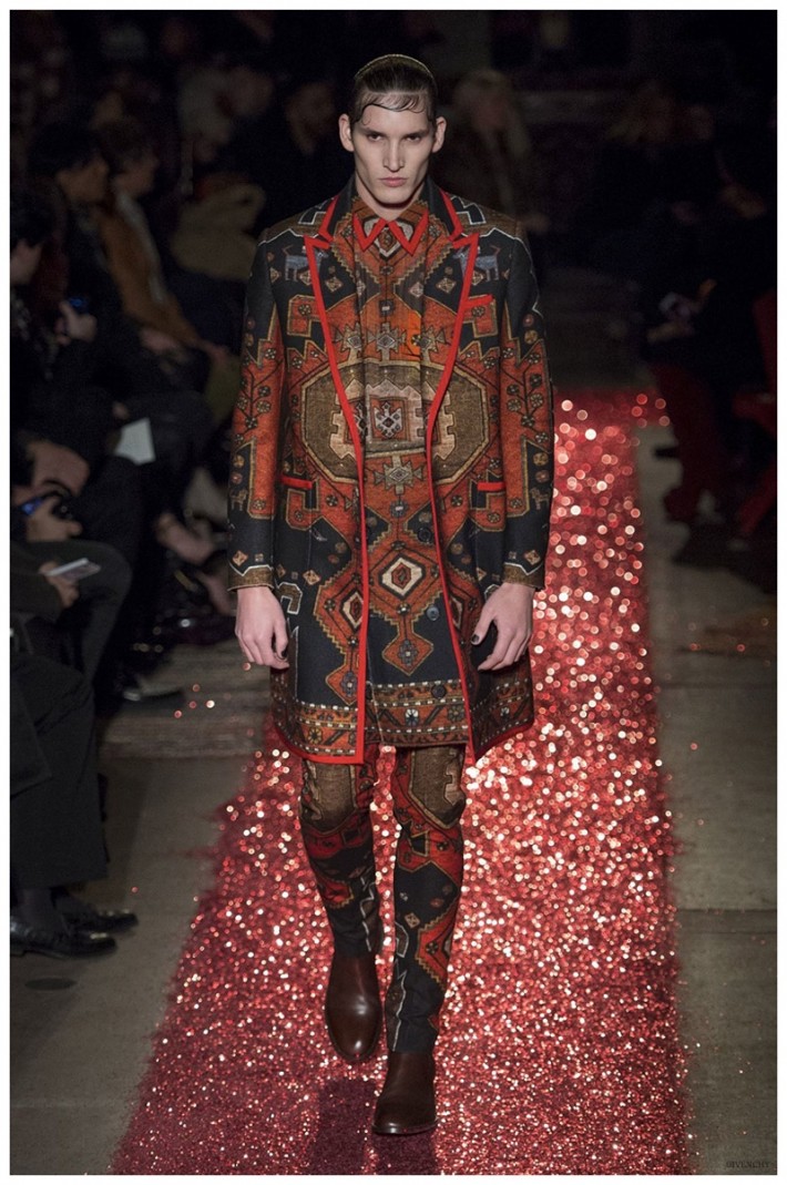 Givenchy Fall/Winter 2015 Menswear Collection: Devil's in the Details ...