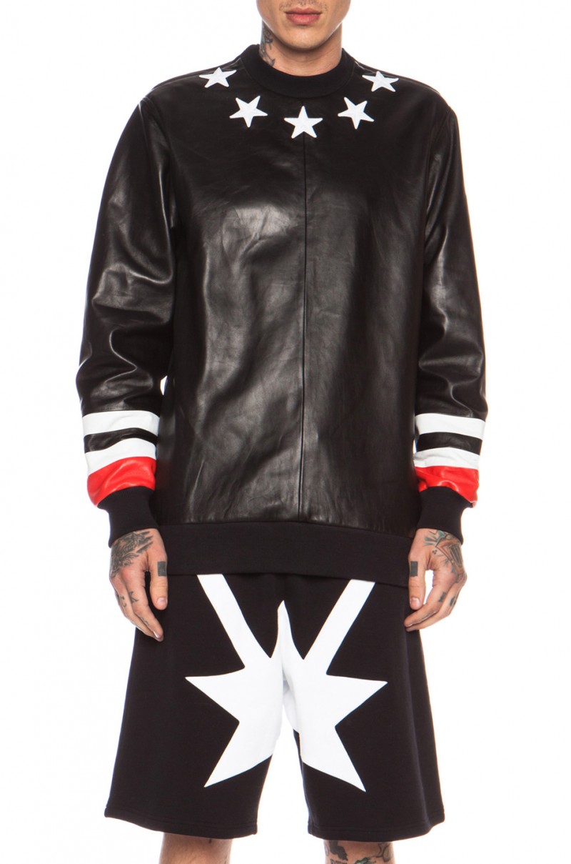 Givenchy-Leather-Sweatshirt