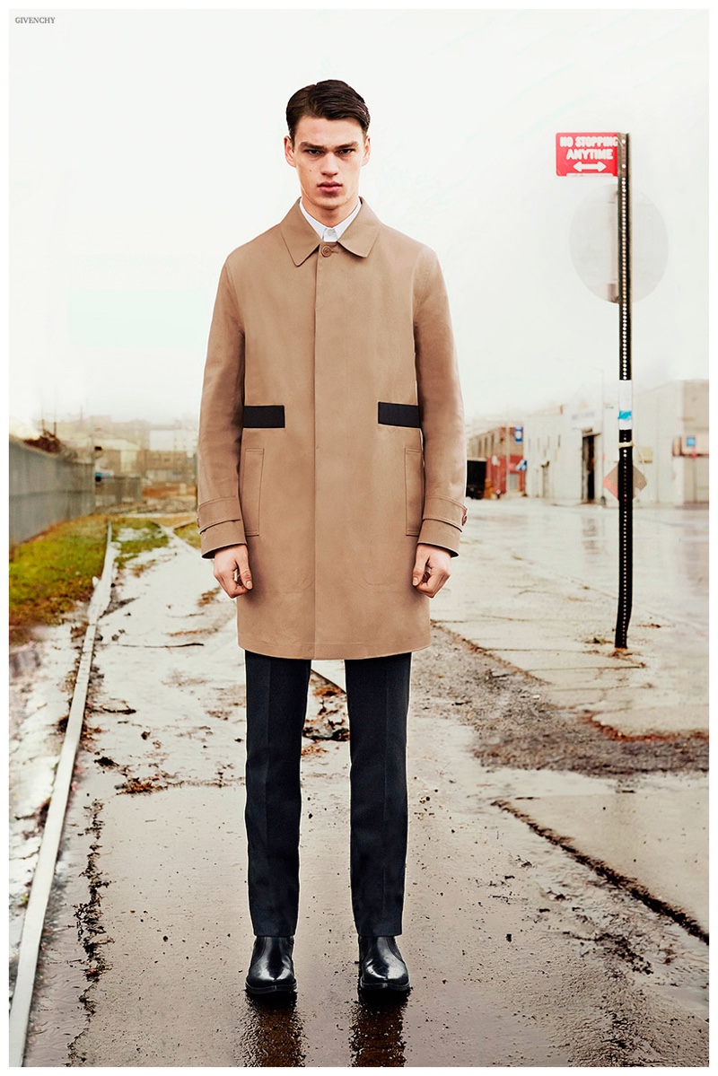 Givenchy Pre Fall 2015 Menswear Collection Look Book 002