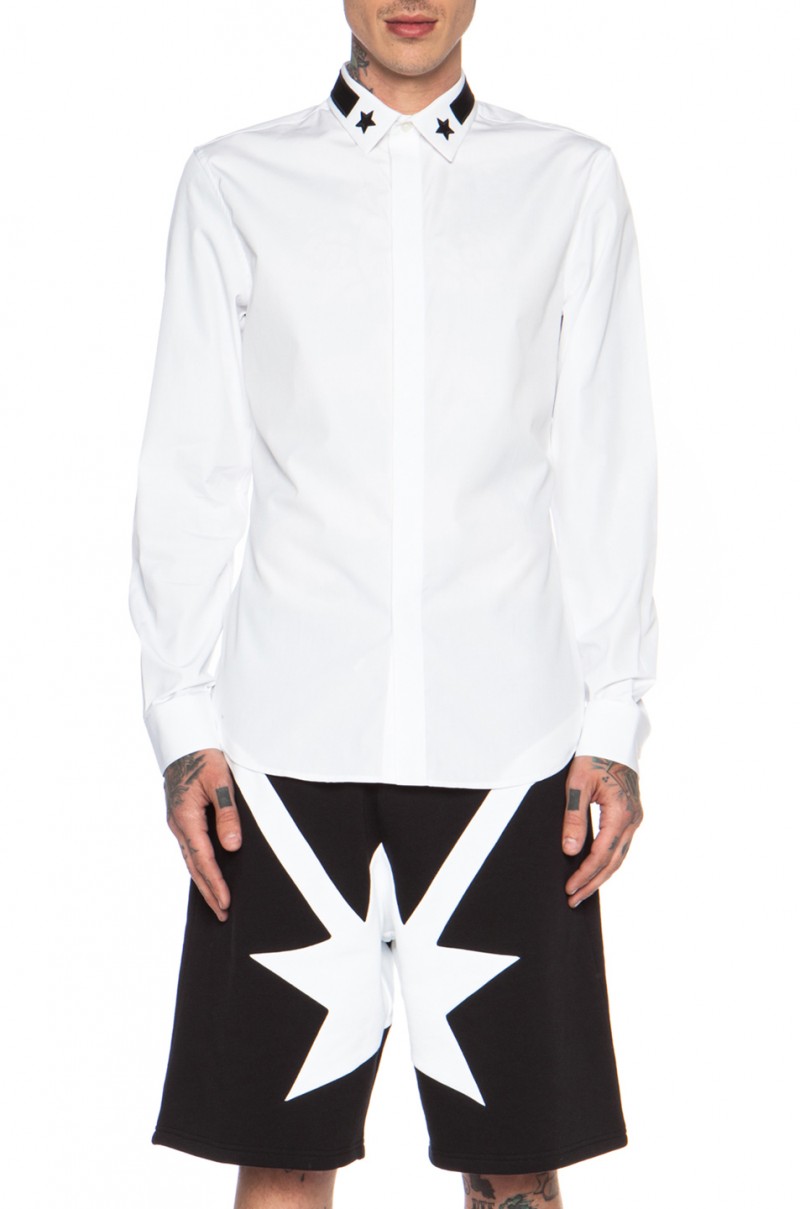 givenchy men's star shirt