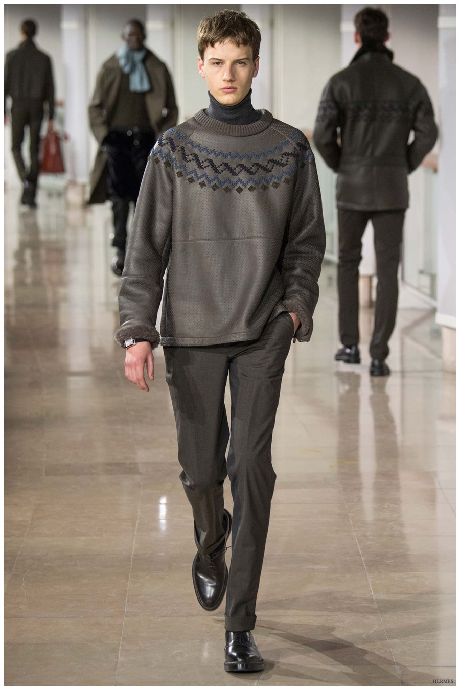 Hermès Fall/Winter 2015 Menswear Collection: Modern Subtleties