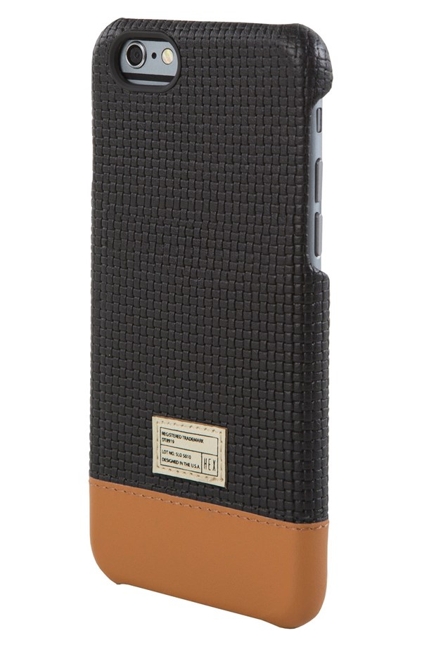 Hex Focus Leather iPhone Case