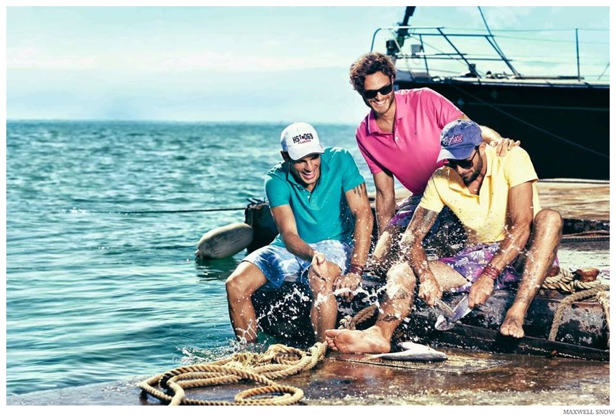 Evandro Soldati, Mihaly Martins & Rafael Lazzini Embrace Nautical Motif for Highstil Campaign