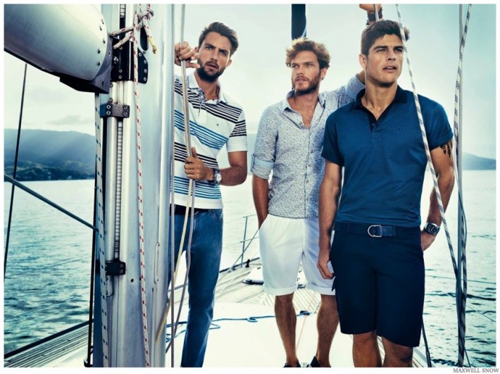 Evandro Soldati, Mihaly Martins & Rafael Lazzini Embrace Nautical Style ...