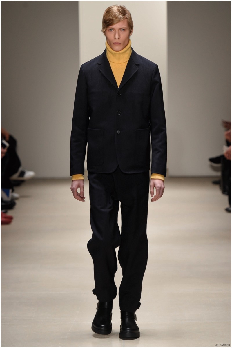 Jil Sander Men Fall/Winter 2015: Rodolfo Paglialunga Makes Workwear ...