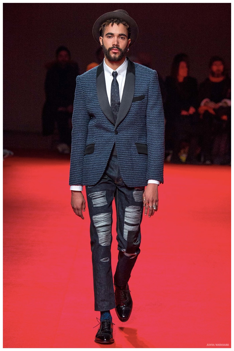 Junya Watanabe Fall/Winter 2015 Menswear Collection Channels Formal 60s Styles