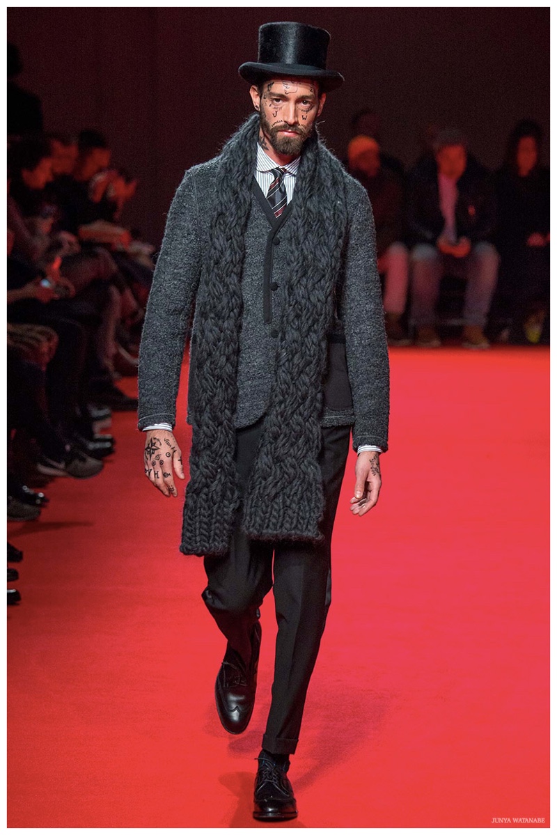 Junya Watanabe Fall Winter 2015 Menswear Collection Paris Fashion Week