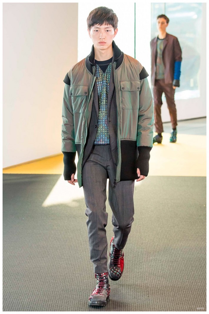 Kenzo Fall/Winter 2015 Menswear Collection Inspired by Stylish Survivor ...