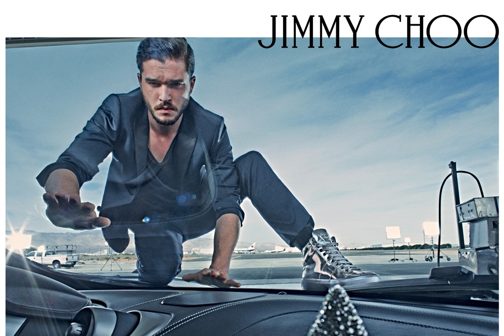 Kit Harington Reunites with Jimmy Choo for Spring/Summer 2015 Menswear Campaign