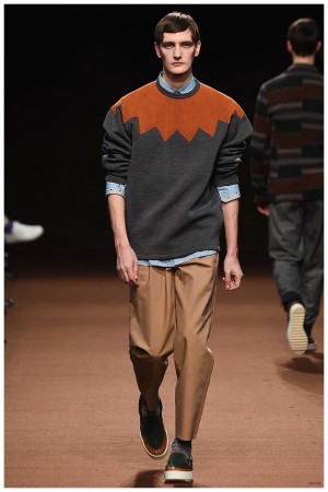 Kolor Fall Winter 2015 Menswear Collection Paris Fashion Week 013