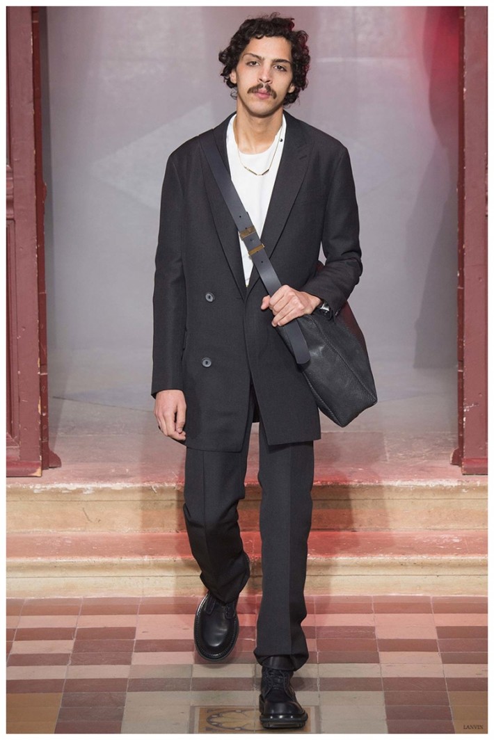 Lanvin Fall/Winter 2015 Menswear Collection: Individual Dressing – The ...