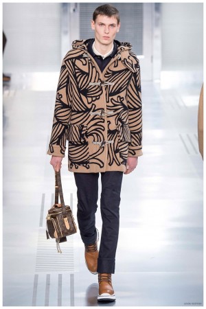 Louis Vuitton's Fall/Winter 2015 Graphic Menswear Collection Inspired by Christopher Nemeth