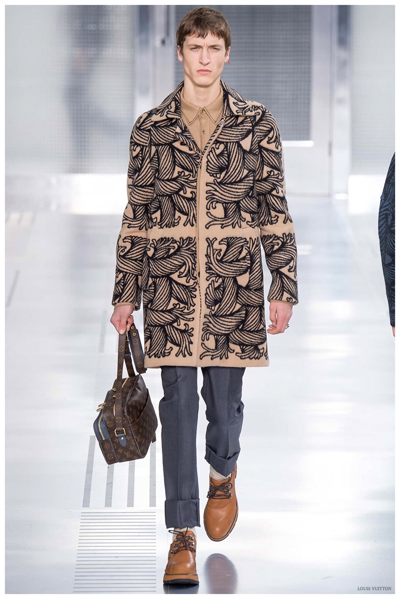 Louis Vuitton Men's Fall / Winter 2015 Runway Bags featuring