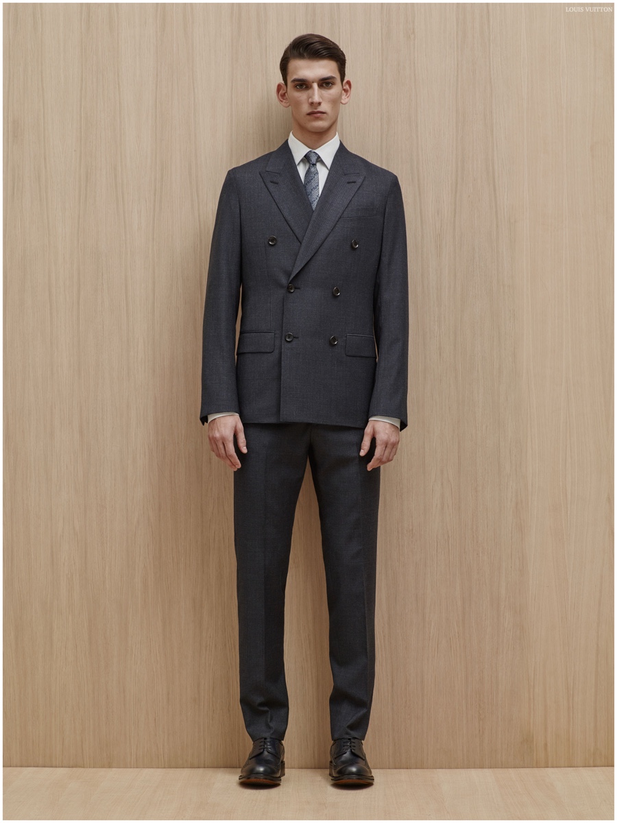 Louis Vuitton Pre-Fall 2015 Menswear Collection Updates Basics | The ...