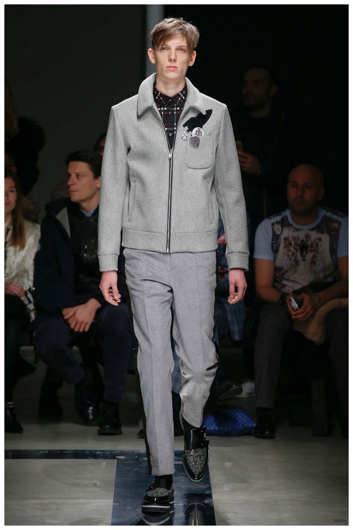 MSGM Fall/Winter 2015 Menswear Collection: Denim Fueled 90s Styles ...