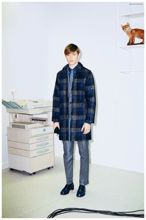 Maison Kitsune Fall Winter 2015 Menswear Collection Look Book 001