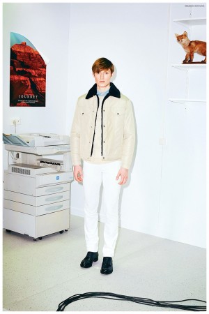 Maison Kitsune Fall Winter 2015 Menswear Collection Look Book 002