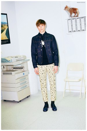 Maison Kitsune Fall Winter 2015 Menswear Collection Look Book 003