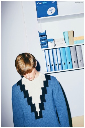 Maison Kitsune Fall Winter 2015 Menswear Collection Look Book 006