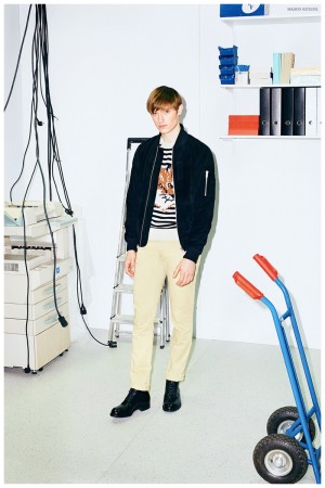 Maison Kitsune Fall Winter 2015 Menswear Collection Look Book 007