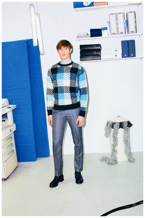 Maison Kitsune Fall Winter 2015 Menswear Collection Look Book 012