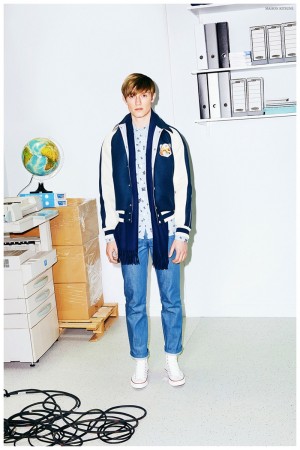 Maison Kitsune Fall Winter 2015 Menswear Collection Look Book 018