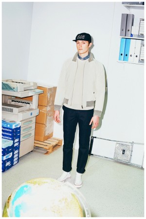 Maison Kitsune Fall Winter 2015 Menswear Collection Look Book 020