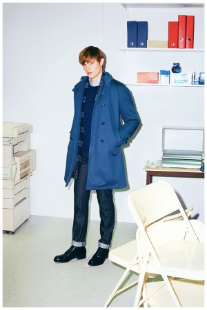 Maison Kitsune Fall Winter 2015 Menswear Collection Look Book 027