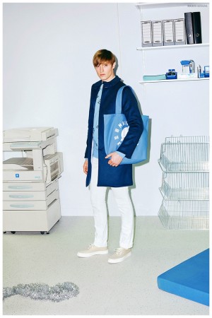 Maison Kitsune Fall Winter 2015 Menswear Collection Look Book 029