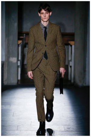 Marni Reinterprets Formal Styles with Signature Quirk for Fall/Winter 2015 Menswear Collection