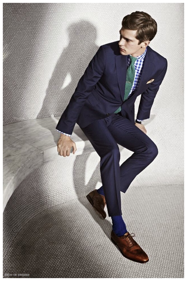 All Hail Mathias Lauridsen! See the Model’s Eton of Sweden Spring 2015 Campaign