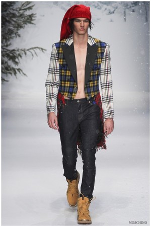 Moschino Fall Winter 2015 London Collections Men 035