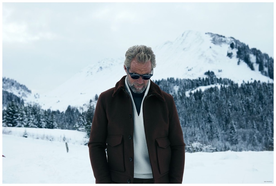 Snow Day: Pierre François Jacob Models Ski Style for Mr Porter – The ...