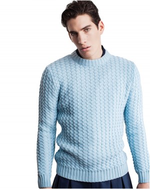 Pic de Nore Fall Winter 2015 Mens Collection Knitwear Look Book 001
