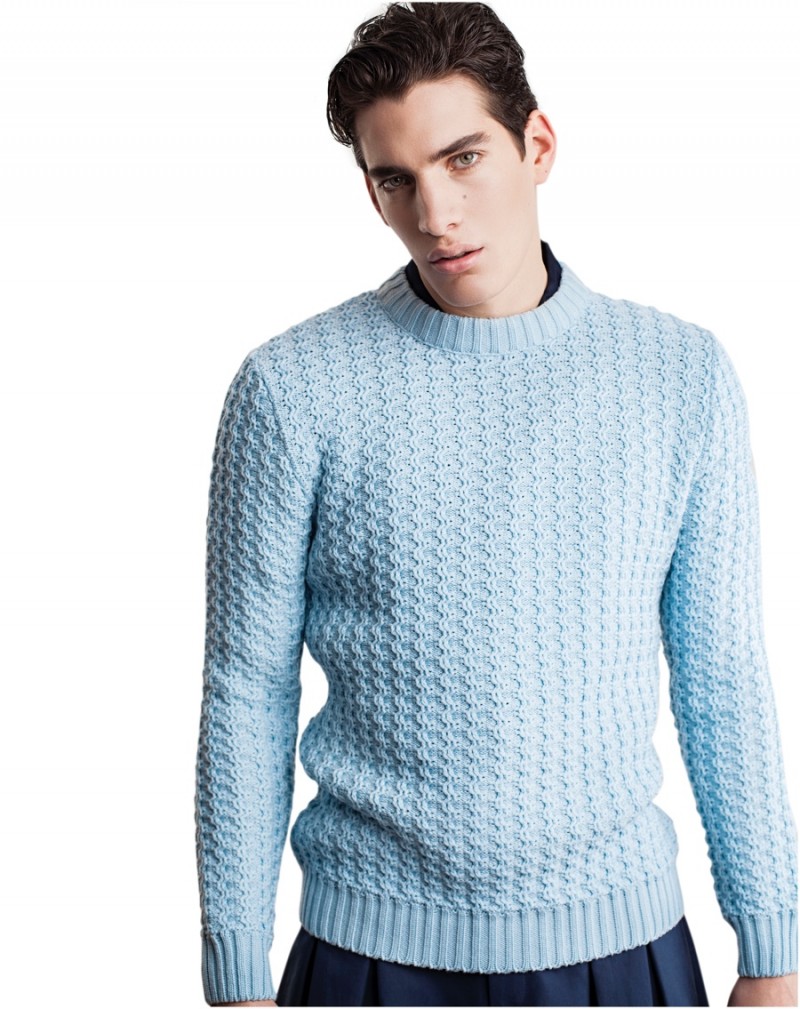 Pic de Nore Delivers Charming Knitwear Styles for Fall/Winter 2015 Men ...