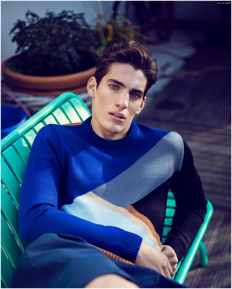 Pic de Nore Delivers Charming Knitwear Styles for Fall/Winter 2015 Men ...