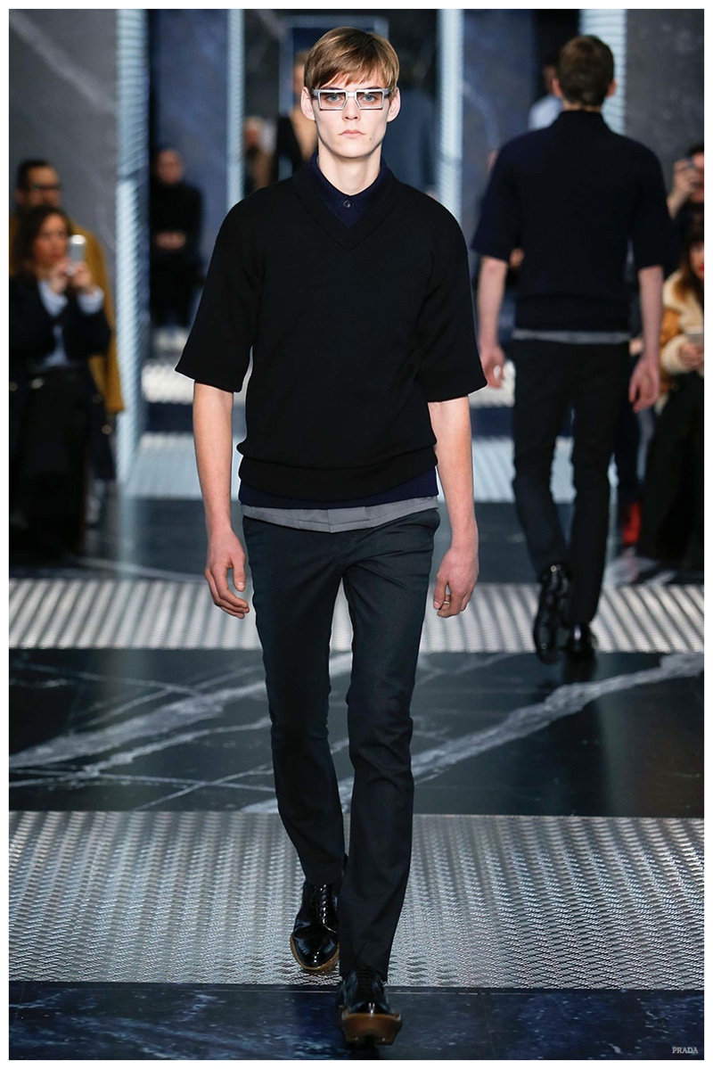 Prada Men Fall Winter 2015 Collection Milan Fashion Week
