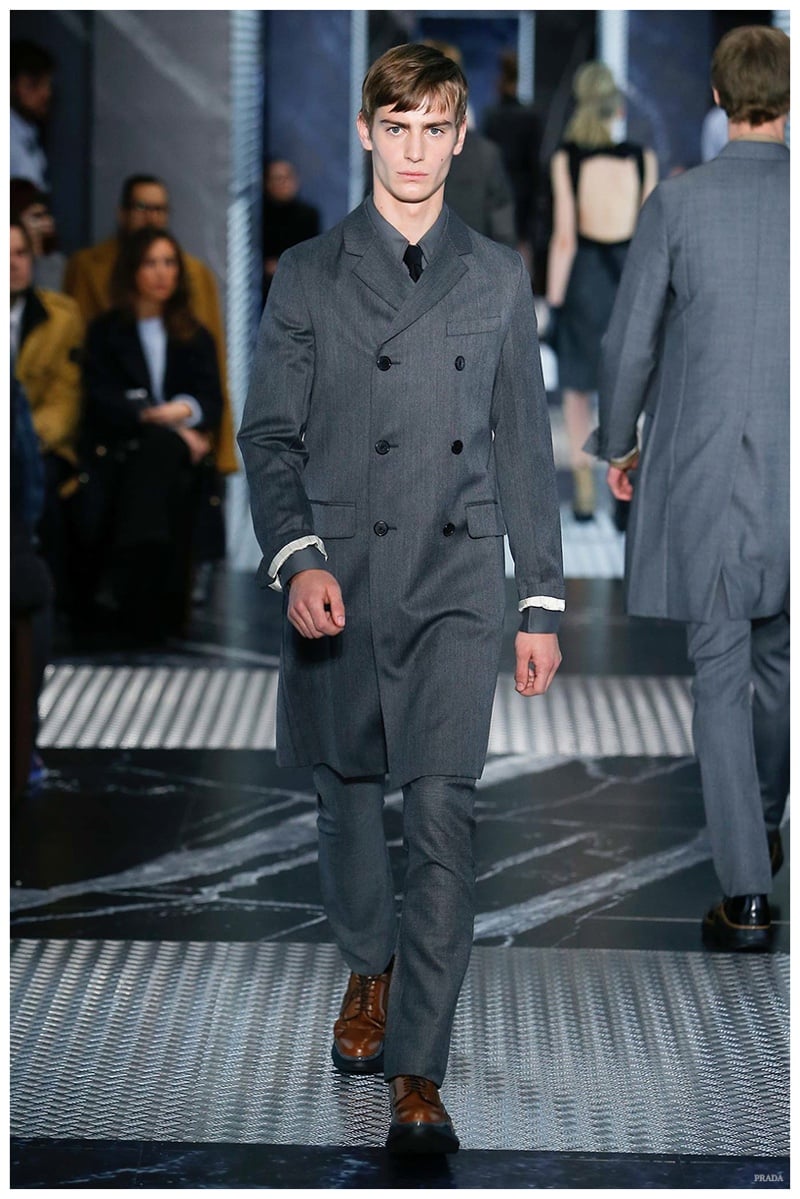 Prada Men Fall Winter 2015 Collection Milan Fashion Week