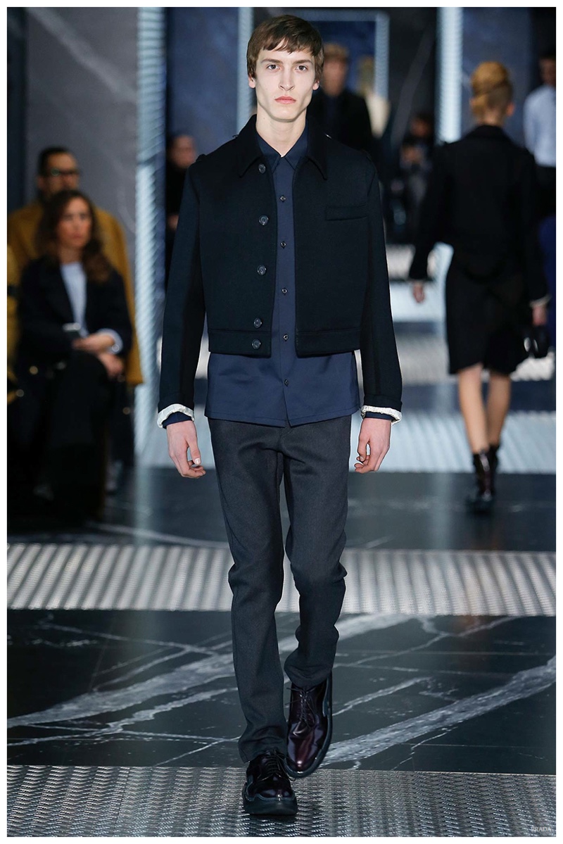 Prada Men Fall Winter 2015 Collection Milan Fashion Week