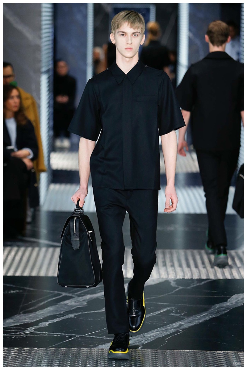 Prada Men Fall Winter 2015 Collection Milan Fashion Week