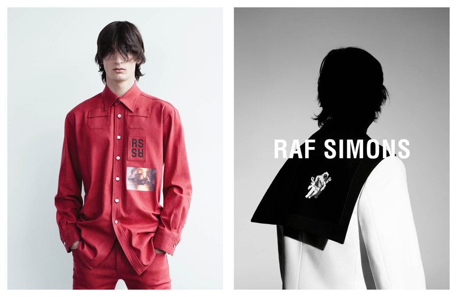 Raf Simons Muse Luca Lemaire Fronts Spring/Summer 2015 Campaign