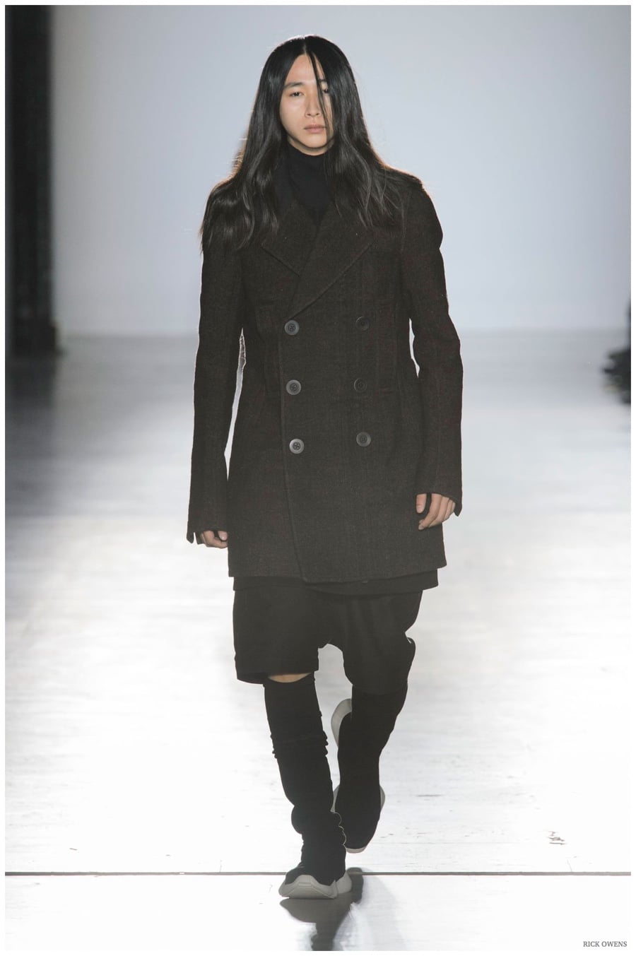 Rick Owens Fall Winter 2015 Menswear Collection Paris Fashion Week