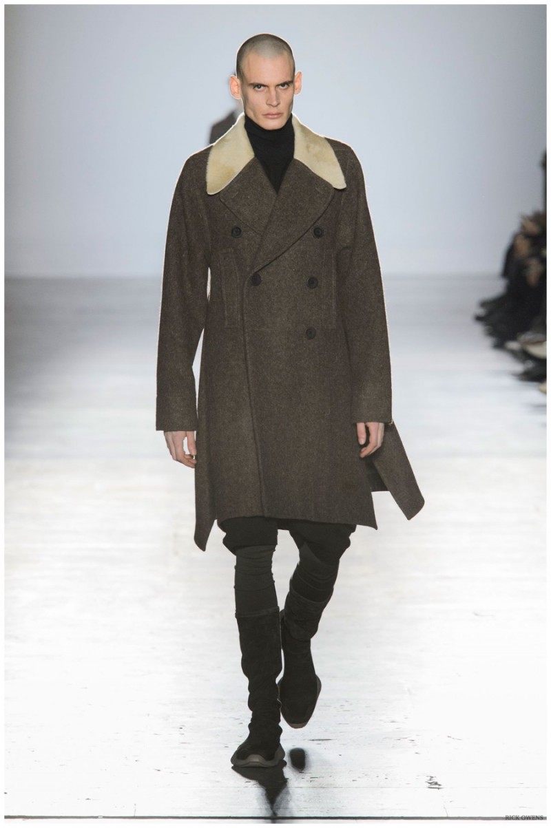 Rick Owens Fall/Winter 2015 Menswear Collection: High Fashion Exposure ...