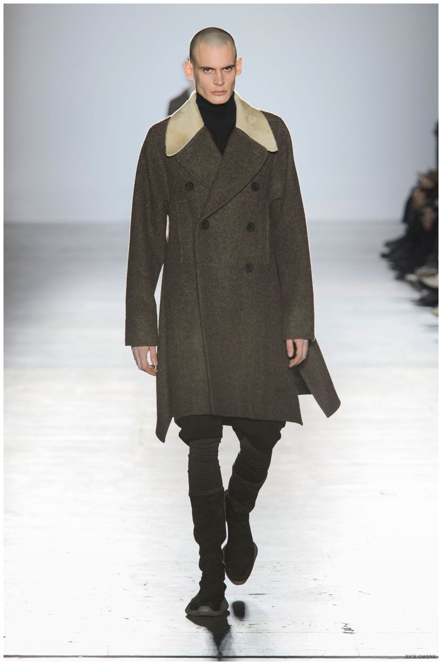 Rick Owens Fall Winter 2015 Menswear Collection Paris Fashion Week
